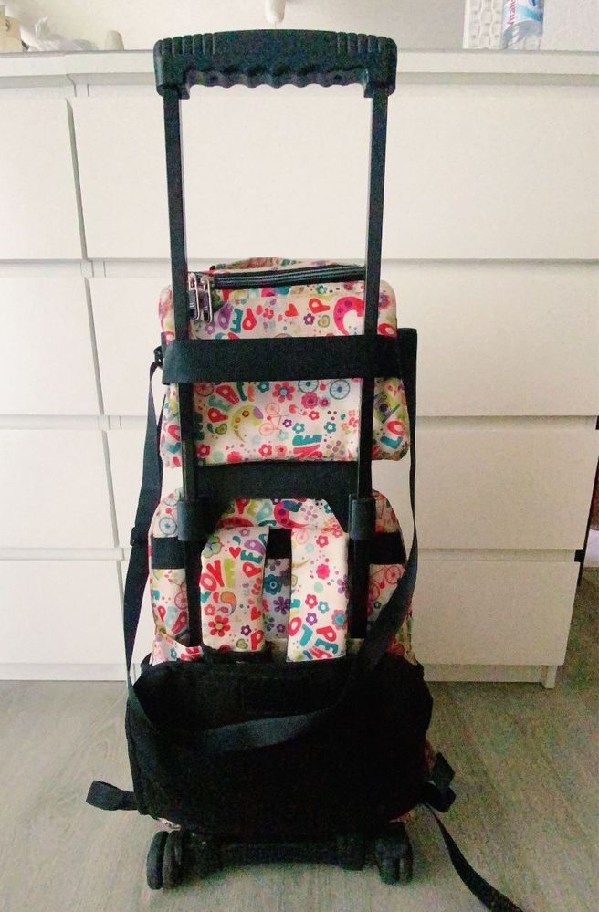 Mochila com Trolley Totto