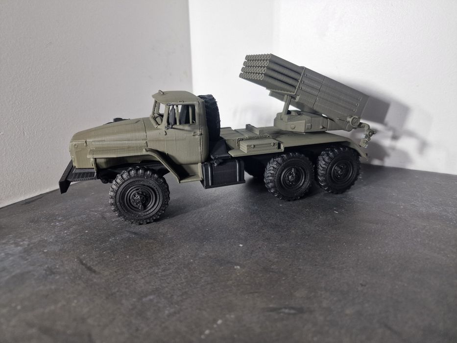 Сувенір, БМ-21 град, для артилериста, військового, іграшка, РСЗВ