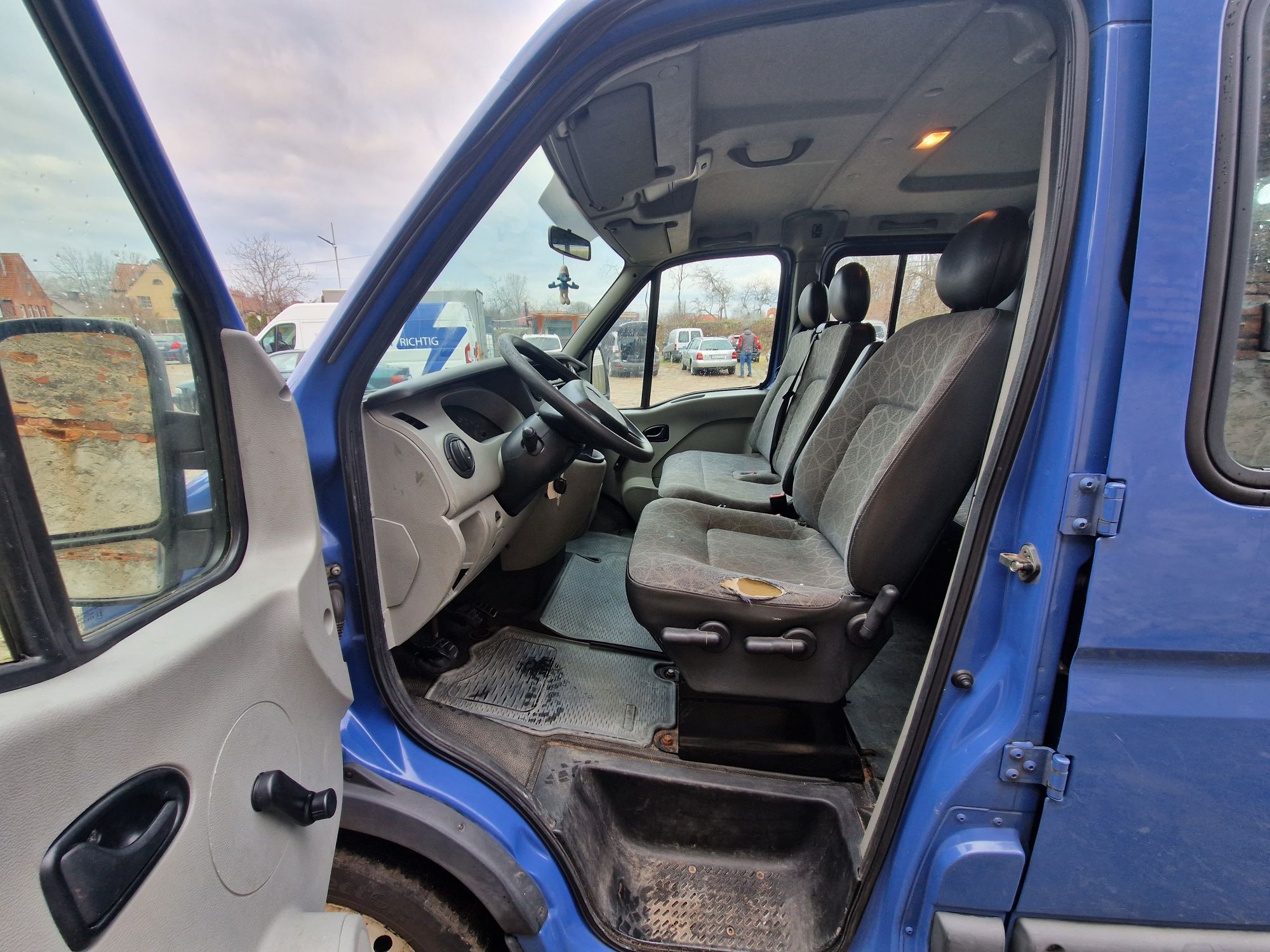 Renault Master 2.5 diesel, 2009r. doka, 6 osobowa, przebieg 76000km