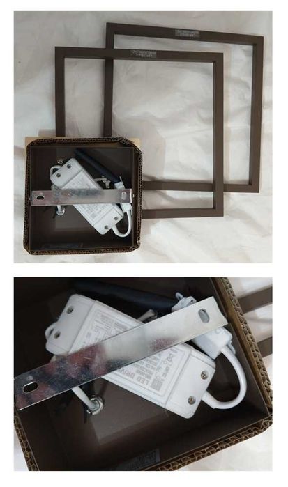 Candeeiro de teto LED 2 luzes orientáveis (297)