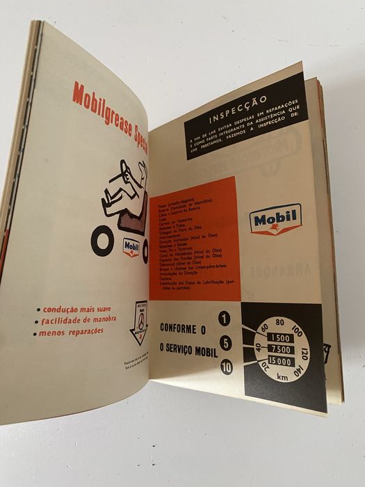 Guia e etiqueta antiga Mobil