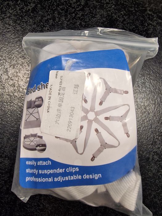 Zaciskacz do prześcieradła