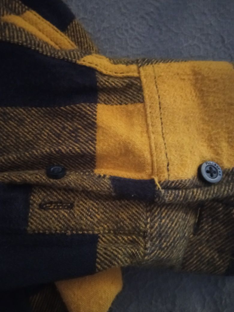 Camisa de Homem em Flanela Usada Marca Pull&Bear