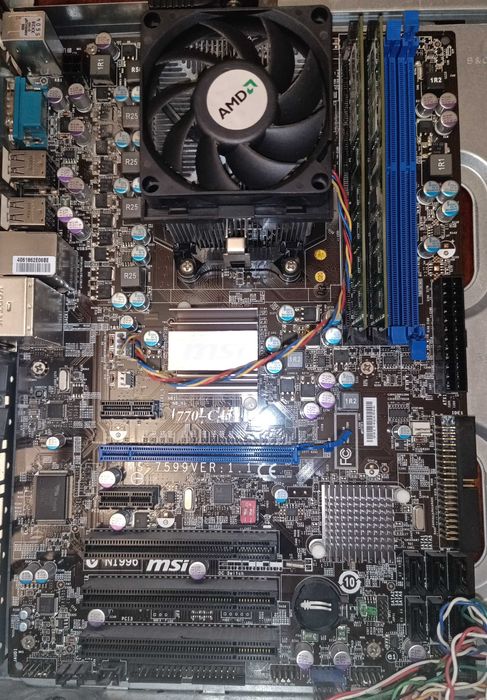Комплект Процеcор Athlon 630 + Мат. плата MSI 770-C45 + ОЗП 4 ГБ