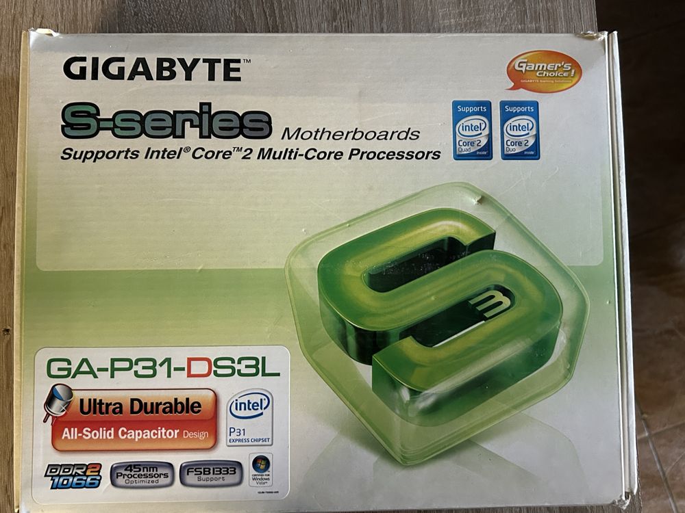 Płyta Gigabyte GA-P31-DS3L + CPU C2Q 8200+ Cooler