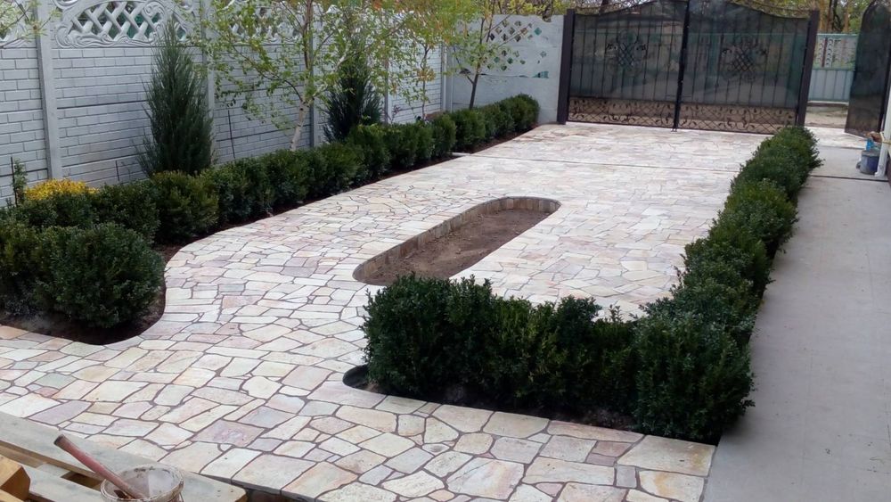 Природній камінь-Всі види робіт з каменем(цоколь,доріжки,відкоси,крини