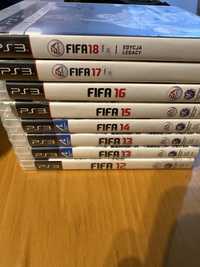 Kolekcja FIFA 18 17 Pl Stan idealny Ps3 Sprzedam zamienię