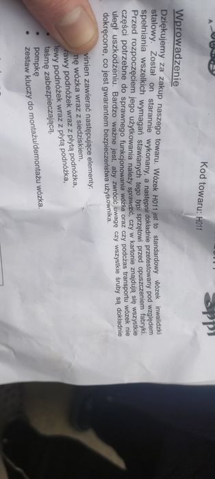 Wózek inwalidzki timago h011