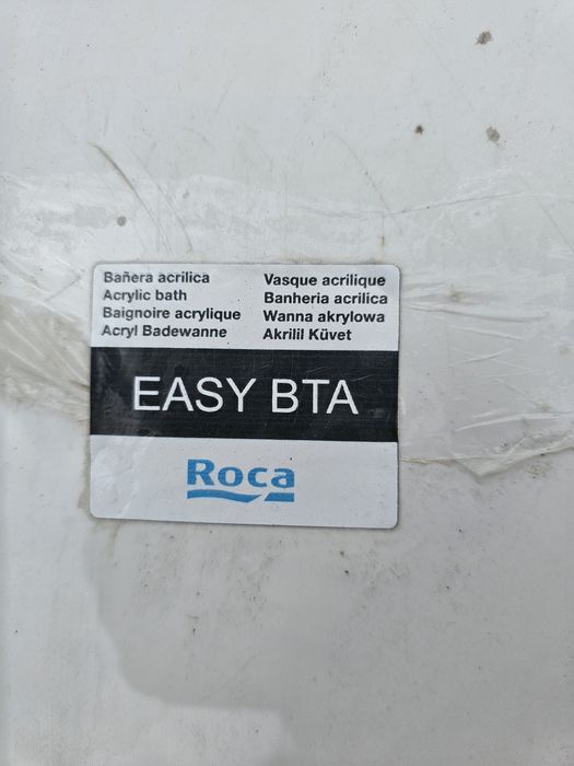 Wanna Roca akrylowa 160x70cm prostokątna