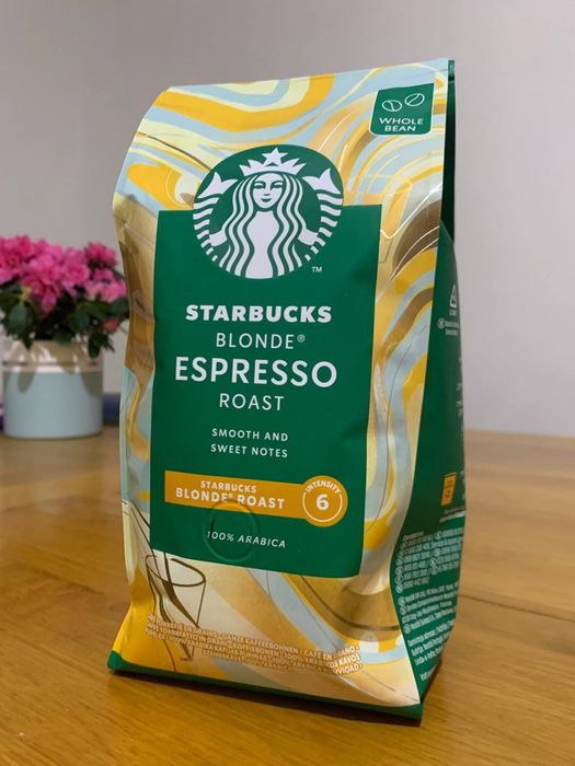 Кава Starbucks Espresso в зерхах, Старбакс, 100% Арабіка