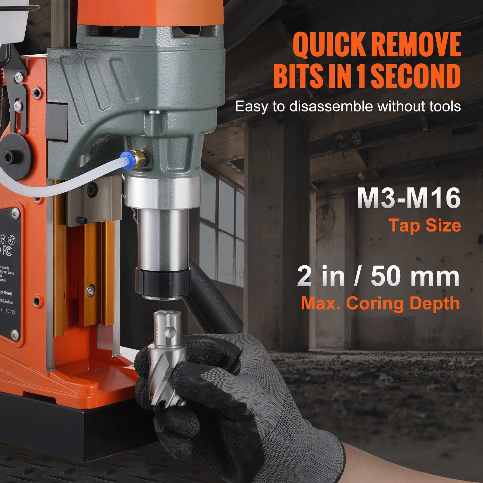 [NOVO] Berbequim Portátil Magnético • 1450W • 800 RPM • 10 Velocidades