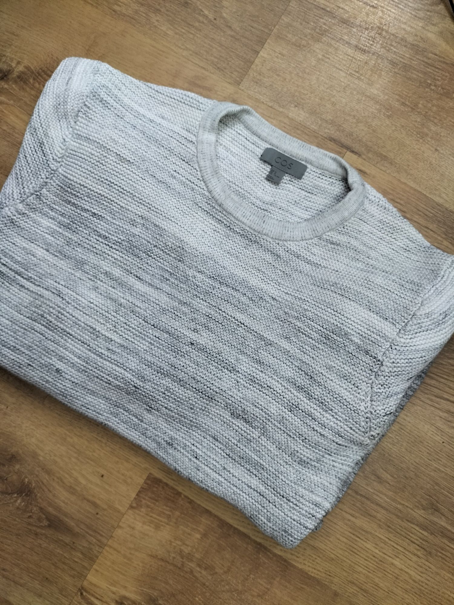 Sweter bawełna M COS vintage