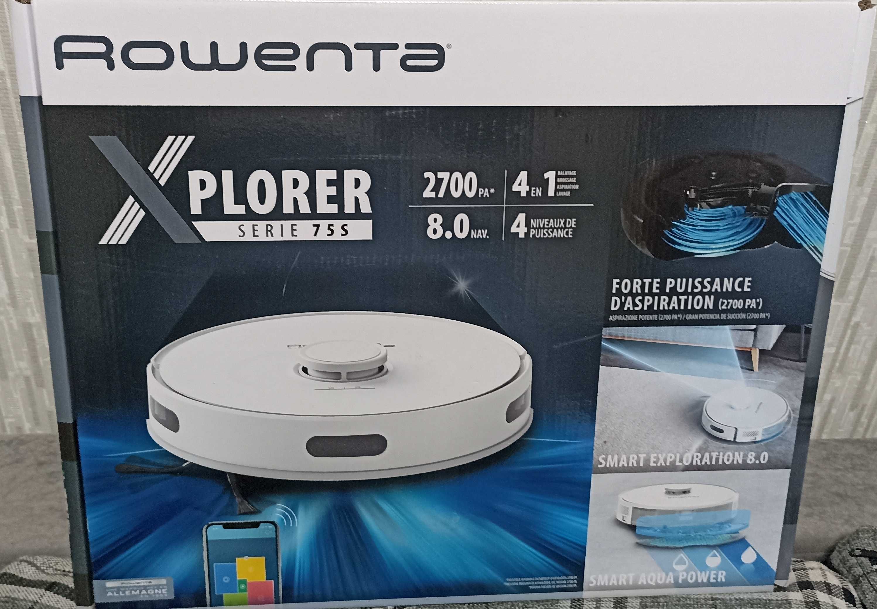 Робот-пилосос Rowenta X-PLORER Serie75. Стан Нового