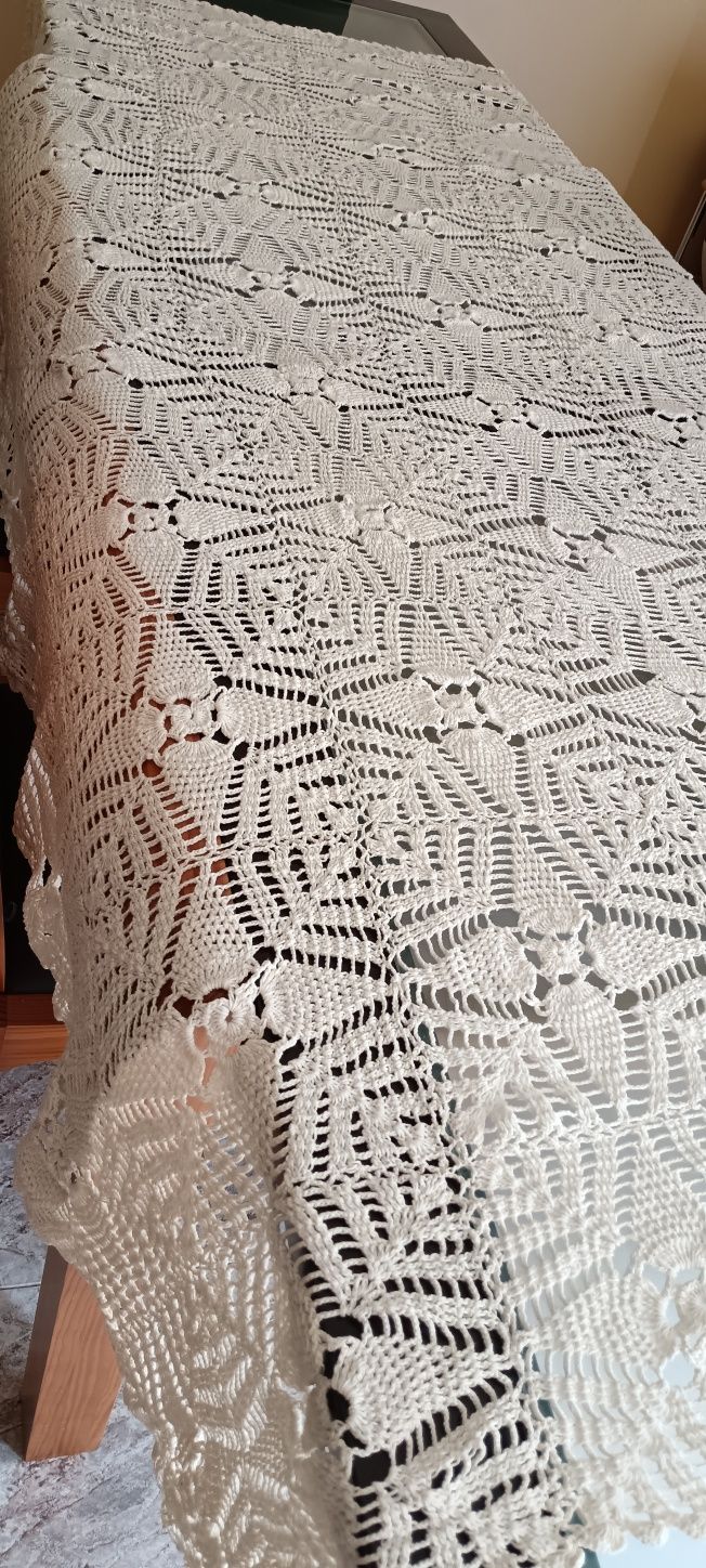 Toalha de crochet