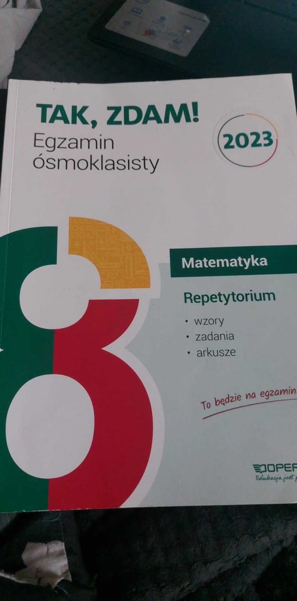Repetytorium Matematyka Egzamin ósmoklasisty