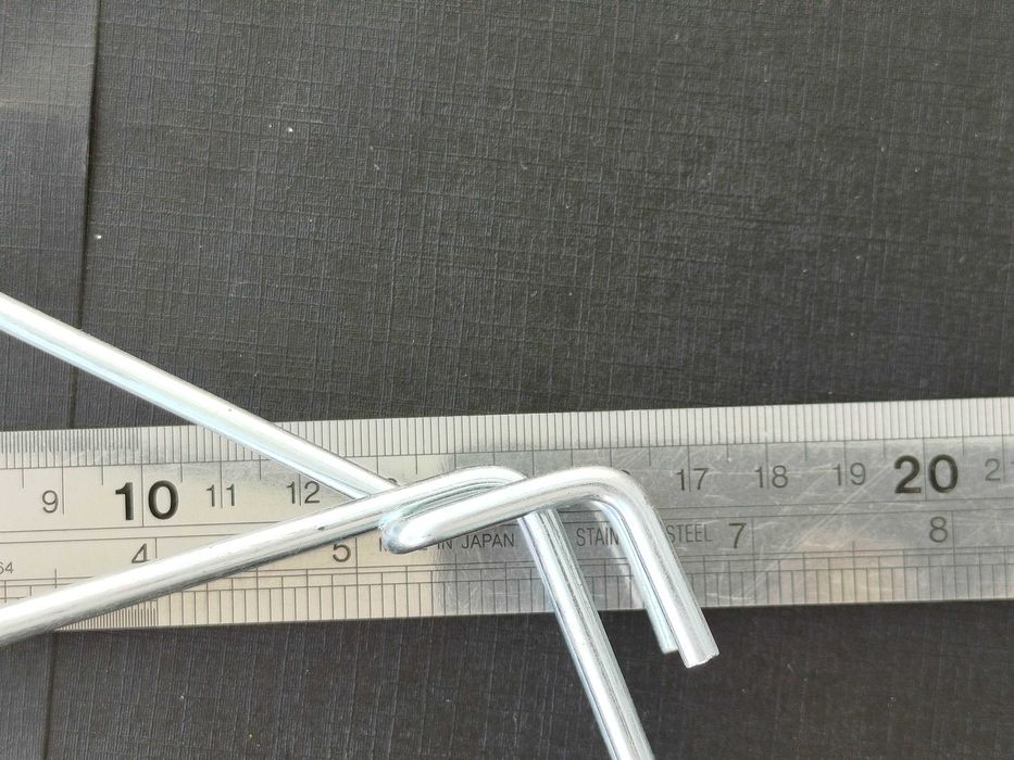 2 Sztuk Haczyków na Ścianę Perforowaną, Blacha Perforowana