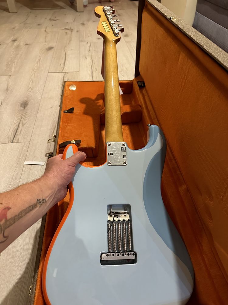 Nowa unikatowa gitara Fender Harrison Rocky Stratocaster gitara Luxona