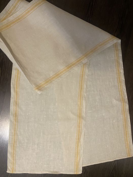 Новий тканий рушник, старовинні,льон, конопляний