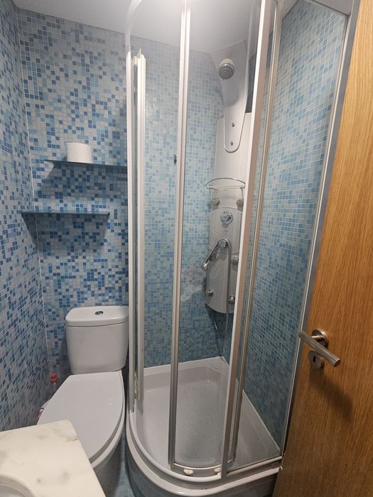 Cabine e base de duche (coluna de duche não incluída)