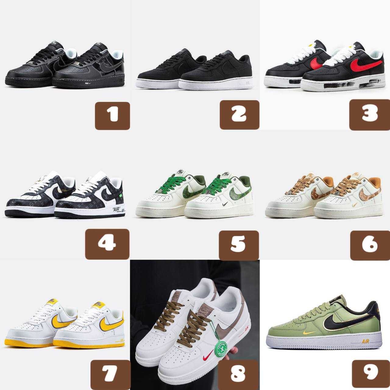 ‼️УСІ КОЛЬОРИ! Кросівки Nike Air Force 1 | Розміри 36-45 | Унісекс‼️
