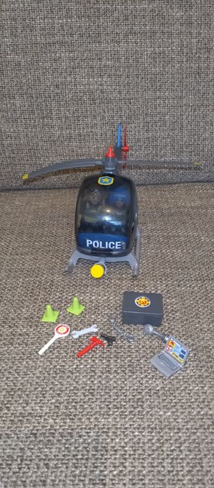 Playmobil helicóptero Policia