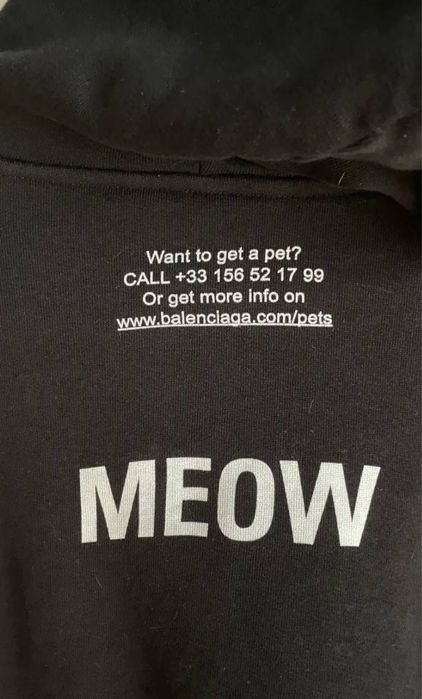 Balenciaga Cats Hoodie legit