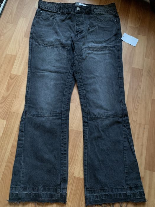новые RARE flared jeans zara carpenter baggy широкие джинсы зара