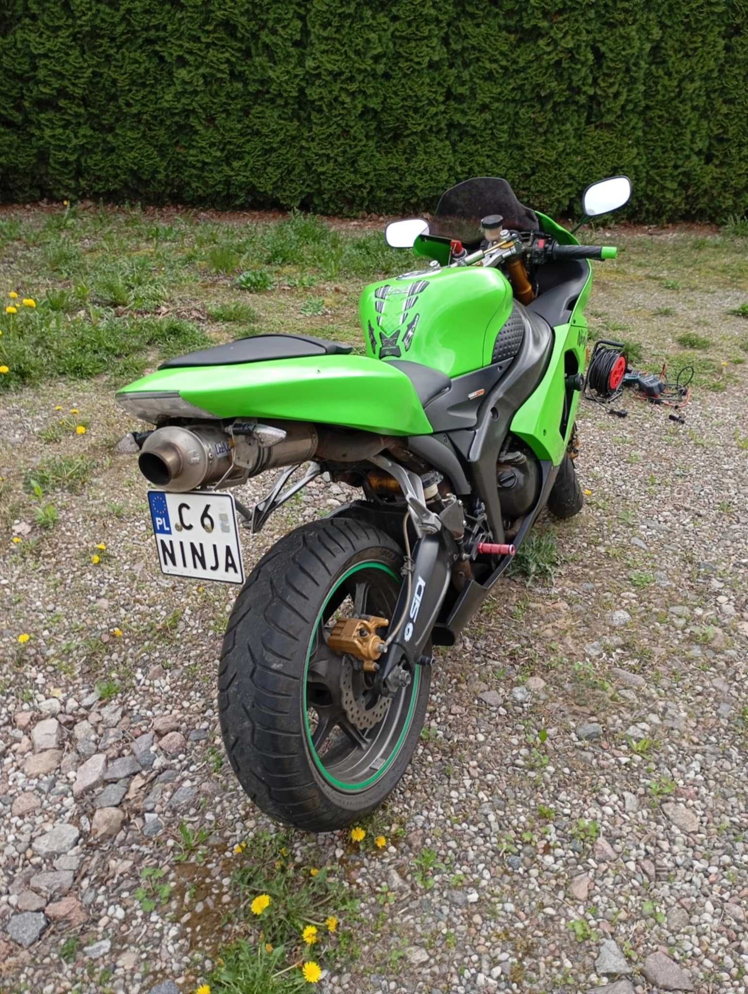 Kawasaki NINJA 636 Super Stan 2005 r 130KM+Power Commander