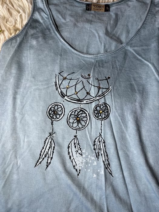 Koszulka boho, łapacz snów, top, rozmiar S