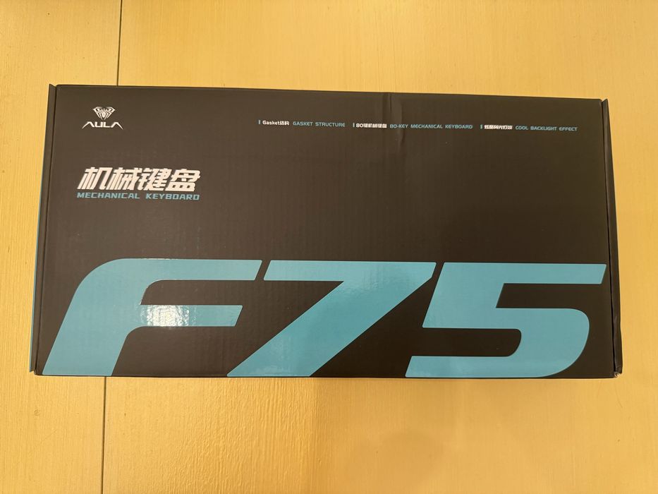 Klawiatura mechaniczna AULA F75 - Glacier Blue (NOWA)