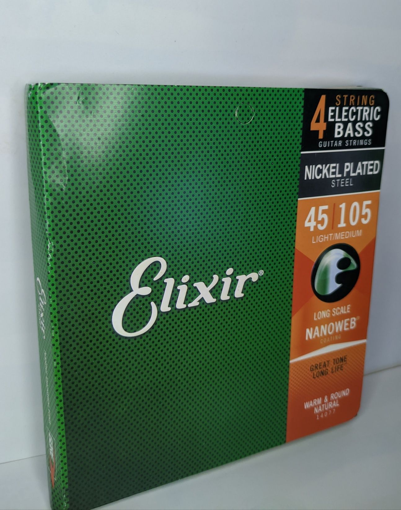 Struny basowe Elixir NanoWeb 14077 Medium 45-105