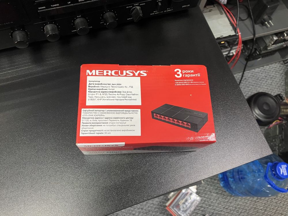 Мережевий комутатор Mercusys MS108G