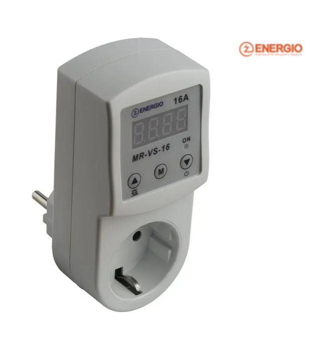 Реле напруги ENERGIO VS 16A в розетку