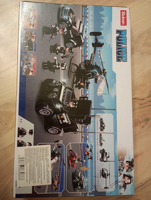 Sluban Police klocki konstrukcyjne policja 469 elementów nr M38-B0809