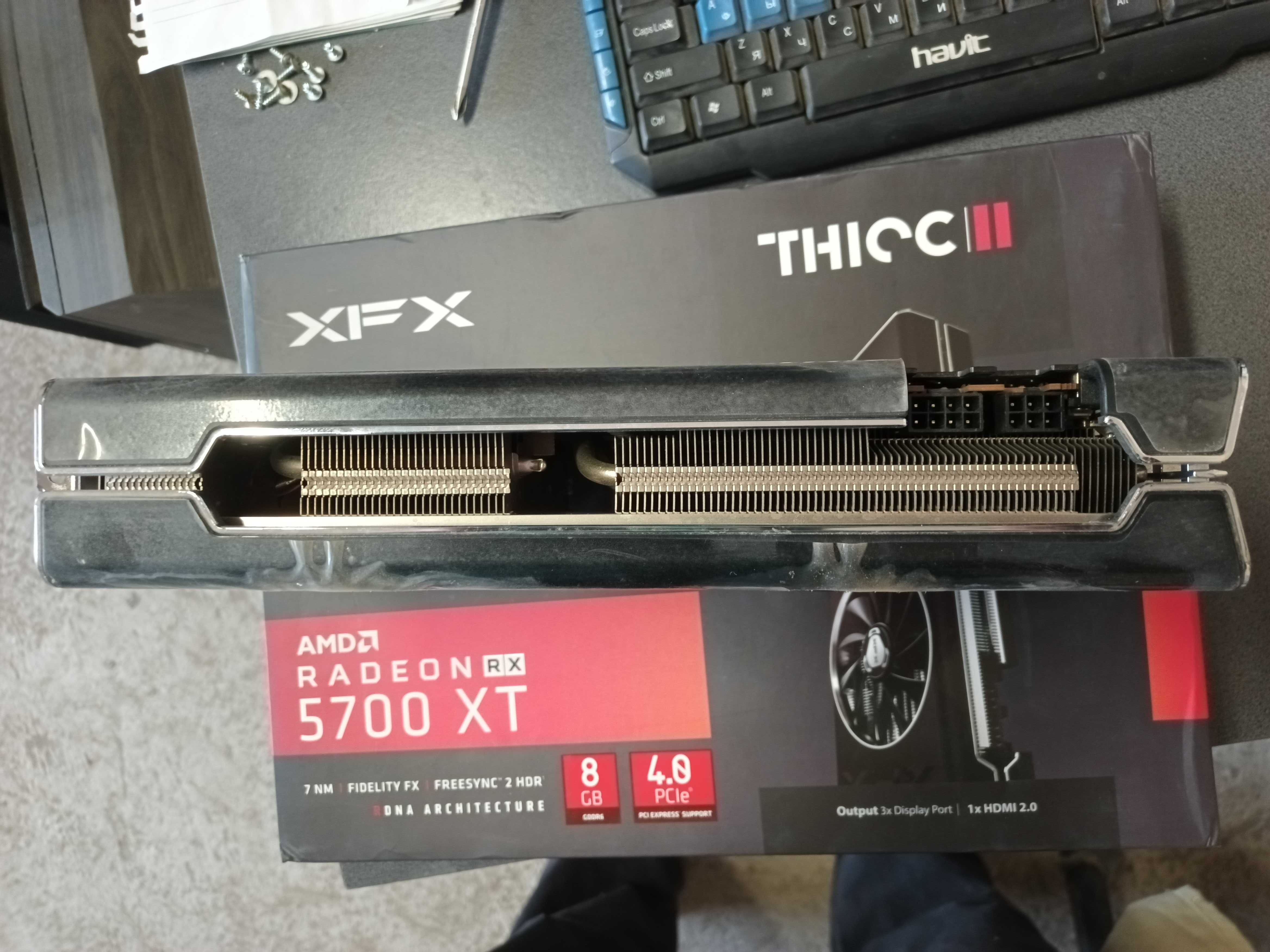 Відеокарта XFX RX5700XT Thicc II 8Gb