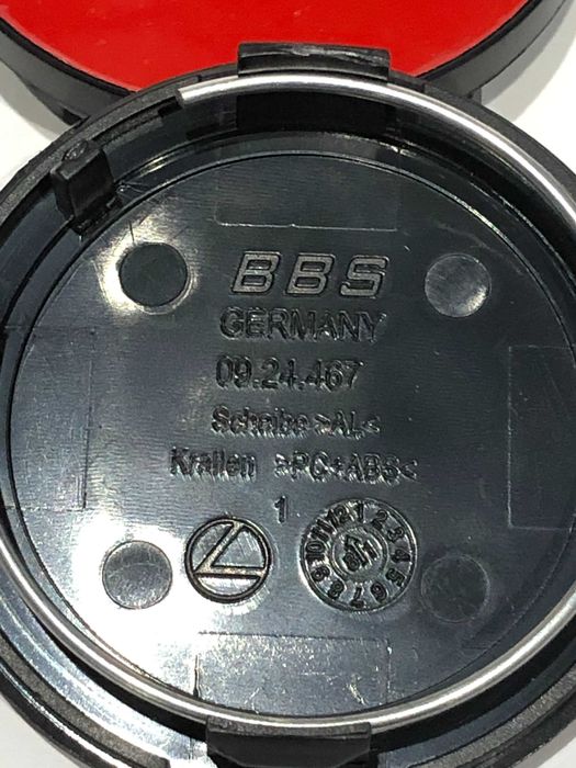 BBS dekielek kołpak koła felgi 70 mm 09.24.467 czerwone tło