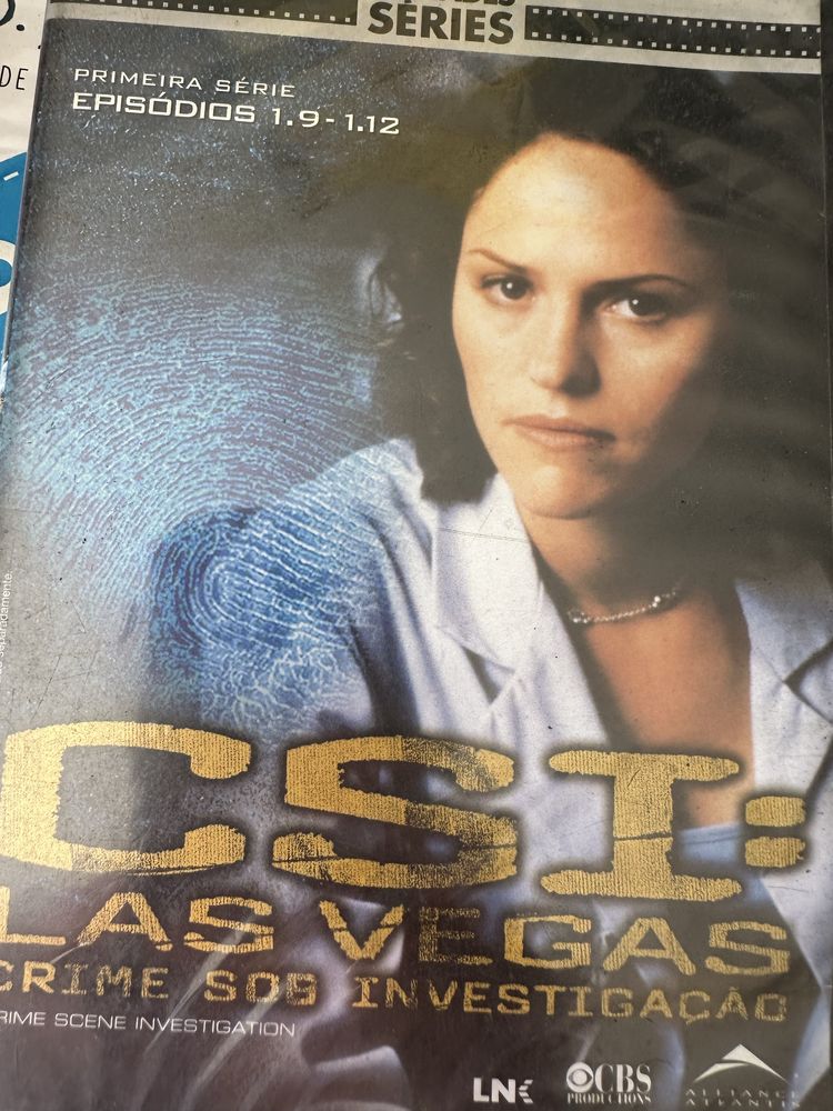 Dvd CSI novo e selado