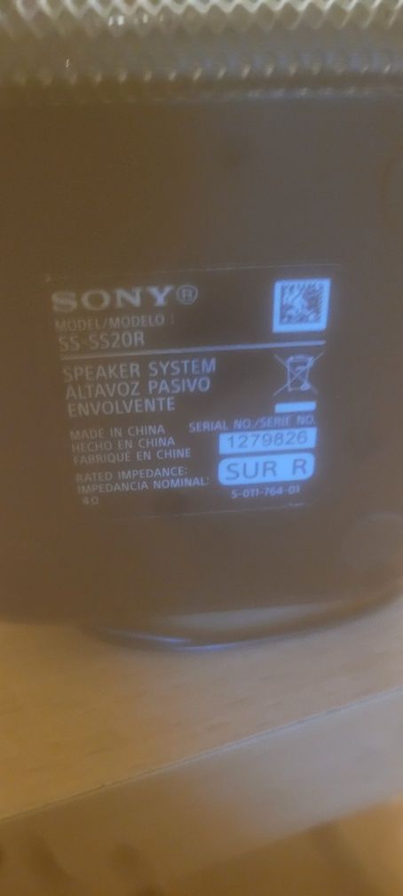 Głośnik SONY SS-SS20R