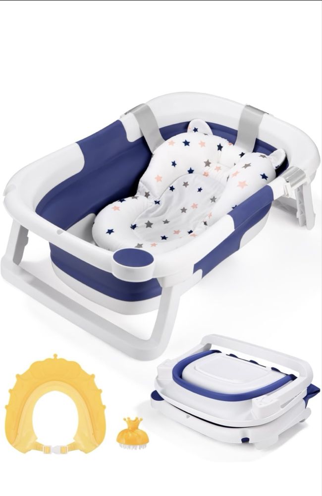 Banheira dobravel bebe