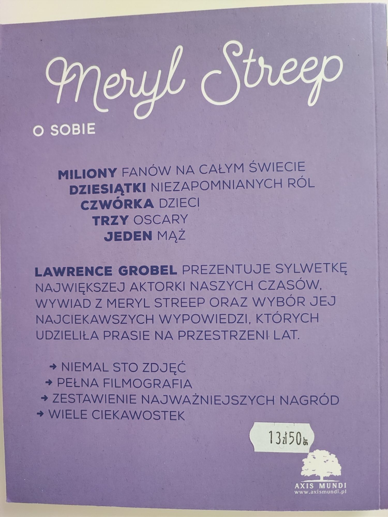Lawrence Grobel Meryl Streep o sobie