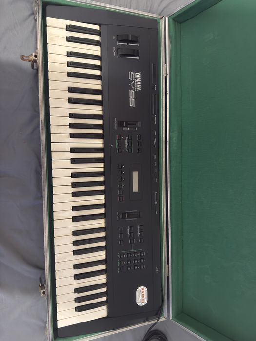 Sintetizador Yamaha SY55 – clássico raro, em ótimo estado – 400€