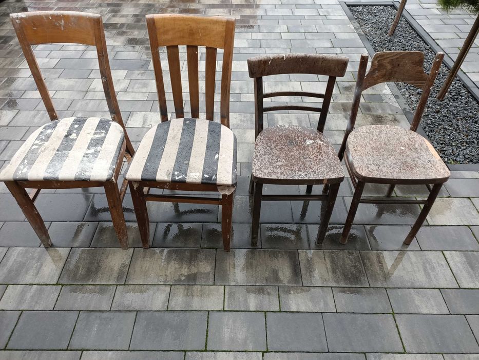 stare używane krzesła 4 szt. za 50 zł
