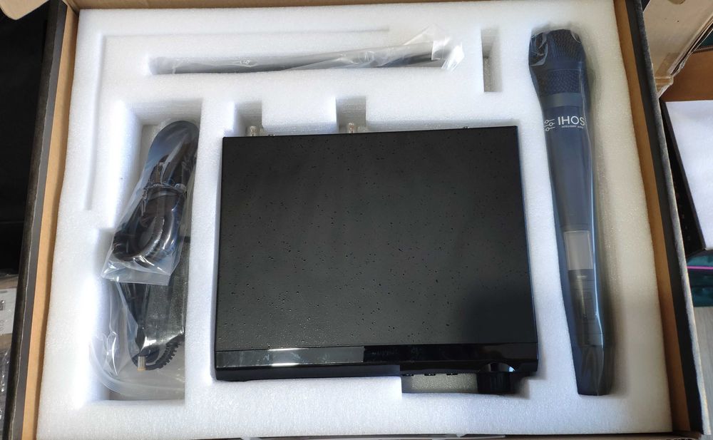 Microfones sem fios de qualidade IHOS novos com garantia