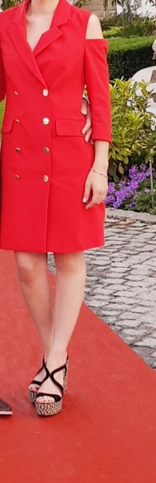 Vestido/Blazer Vermelho