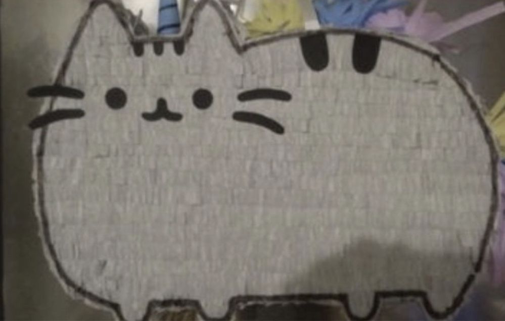Piniata pusheen