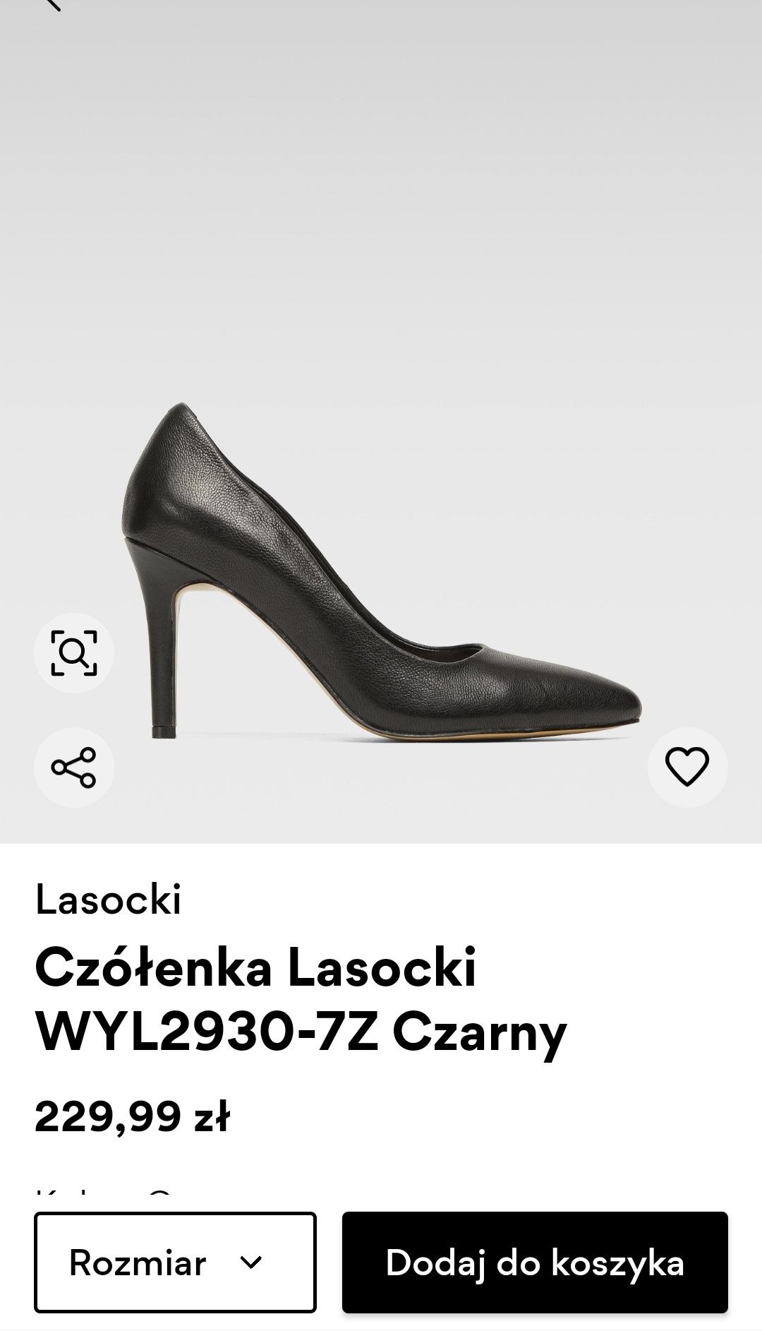 Nowe szpilki Lasocki roz 38,5