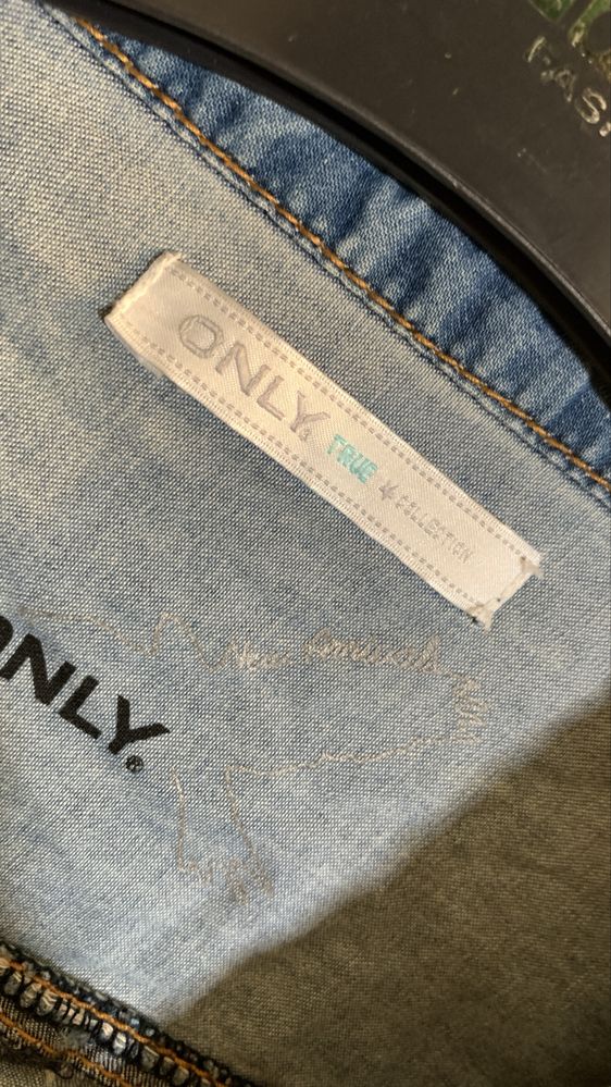Koszula damska jeansowa Only XL uni oversize tunika