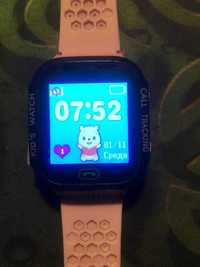 Смарт-часы GPS Smart Watch KIDS Pink