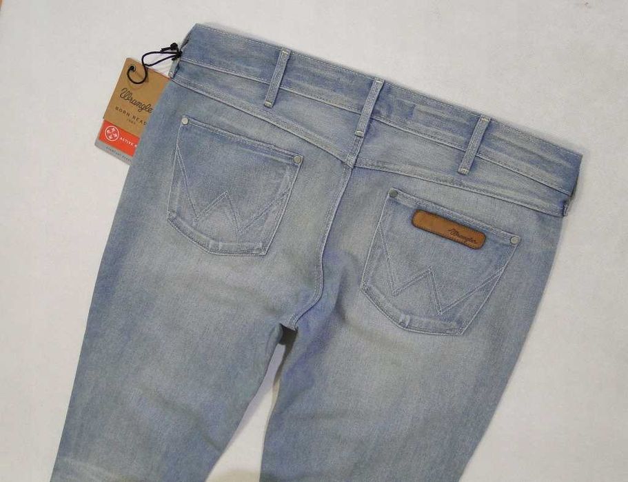 258 Wrangler Molly spodnie strecz damskie W28