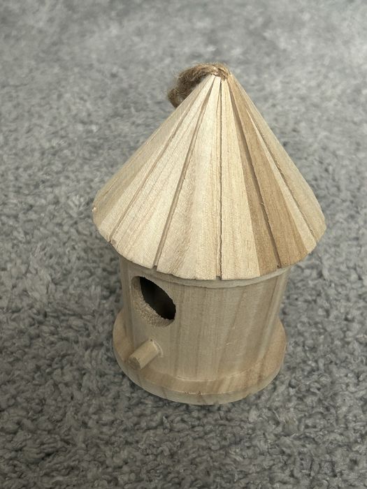 BUDKA lęgowa dla ptaków  DREWNIANY DOMEK KARMNIK !!! Okazja !!!